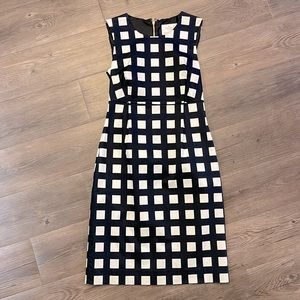 Kate Spade Checkered Sheath Dress